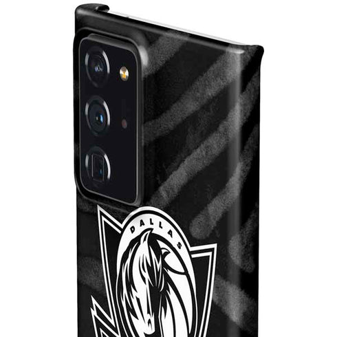 NBA Dallas Mavericks Black Animal Print Galaxy Note20 Ultra 5G Lite Case