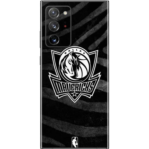 NBA Dallas Mavericks Black Animal Print Galaxy Note20 Ultra 5G Skin