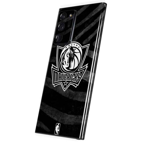 NBA Dallas Mavericks Black Animal Print Galaxy Note20 Ultra 5G Skin