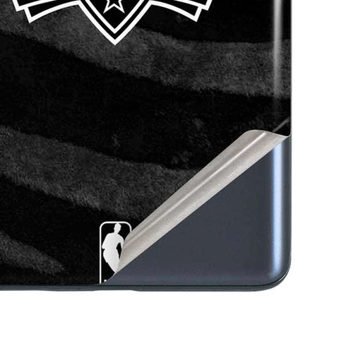 NBA Dallas Mavericks Black Animal Print Galaxy S20 Fan Edition Skin