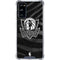 NBA Dallas Mavericks Black Animal Print Galaxy S20 FE Clear Case