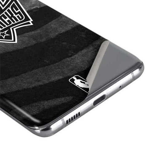 NBA Dallas Mavericks Black Animal Print Galaxy S20 Skin