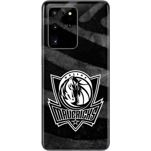 NBA Dallas Mavericks Black Animal Print Galaxy S20 Ultra 5G Skin