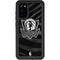 NBA Dallas Mavericks Black Animal Print Galaxy S20 Waterproof Case