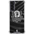 NBA Dallas Mavericks Black Animal Print Galaxy S22 Clear Case
