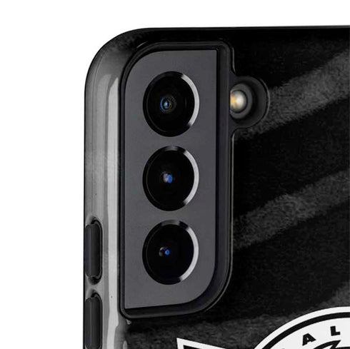 NBA Dallas Mavericks Black Animal Print Galaxy S22 Plus Pro Case
