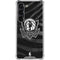 NBA Dallas Mavericks Black Animal Print Galaxy S23 Clear Case