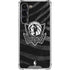 NBA Dallas Mavericks Black Animal Print Galaxy S23 Plus Clear Case