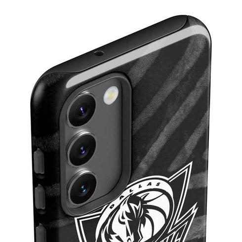 NBA Dallas Mavericks Black Animal Print Galaxy S23 Pro Case