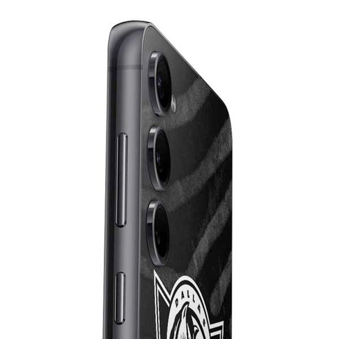 NBA Dallas Mavericks Black Animal Print Galaxy S23 Skin