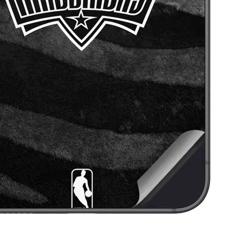 NBA Dallas Mavericks Black Animal Print Galaxy S23 Skin