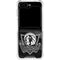 NBA Dallas Mavericks Black Animal Print Galaxy Z Flip5 5G Clear Case