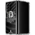 NBA Dallas Mavericks Black Animal Print Galaxy Z Fold4 5G Clear Case