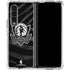 NBA Dallas Mavericks Black Animal Print Galaxy Z Fold4 5G Clear Case