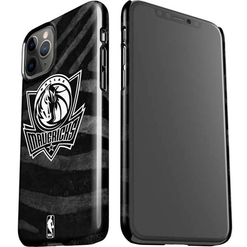 NBA Dallas Mavericks Black Animal Print iPhone 11 Pro Lite Case