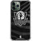 NBA Dallas Mavericks Black Animal Print iPhone 11 Pro Max Clear Case