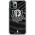 NBA Dallas Mavericks Black Animal Print iPhone 11 Pro Max Clear Case