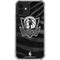 NBA Dallas Mavericks Black Animal Print iPhone 12 Mini Clear Case