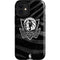 NBA Dallas Mavericks Black Animal Print iPhone 12 Mini Impact Case