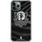 NBA Dallas Mavericks Black Animal Print iPhone 12 Pro Clear Case