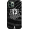 NBA Dallas Mavericks Black Animal Print iPhone 12 Pro Impact Case