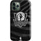 NBA Dallas Mavericks Black Animal Print iPhone 12 Pro Max Impact Case
