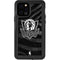 NBA Dallas Mavericks Black Animal Print iPhone 12 Pro Waterproof Case