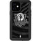 NBA Dallas Mavericks Black Animal Print iPhone 12 Waterproof Case