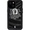 NBA Dallas Mavericks Black Animal Print iPhone 13 Mini Waterproof Case