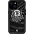 NBA Dallas Mavericks Black Animal Print iPhone 13 Mini Waterproof Case
