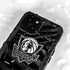 NBA Dallas Mavericks Black Animal Print iPhone 13 Mini Waterproof Case