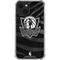 NBA Dallas Mavericks Black Animal Print iPhone 14 Clear Case