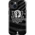 NBA Dallas Mavericks Black Animal Print iPhone 15 Plus Impact Case