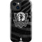 NBA Dallas Mavericks Black Animal Print iPhone 14 Plus Impact Case