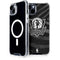 NBA Dallas Mavericks Black Animal Print iPhone 15 MagSafe Case
