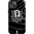 NBA Dallas Mavericks Black Animal Print iPhone 15 Impact Case