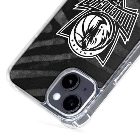 NBA Dallas Mavericks Black Animal Print iPhone 14 Plus MagSafe Case