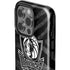 NBA Dallas Mavericks Black Animal Print iPhone 15 Pro Impact Case