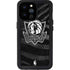 NBA Dallas Mavericks Black Animal Print iPhone 14 Pro Max Waterproof Case