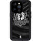 NBA Dallas Mavericks Black Animal Print iPhone 14 Pro Waterproof Case