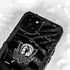 NBA Dallas Mavericks Black Animal Print iPhone 15 Plus Waterproof Case