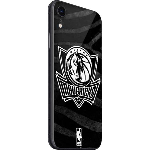 NBA Dallas Mavericks Black Animal Print iPhone SE (2nd & 3rd Gen) Skin