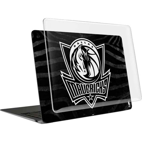 NBA Dallas Mavericks Black Animal Print MacBook Air 13in (2020) Case plus Skin