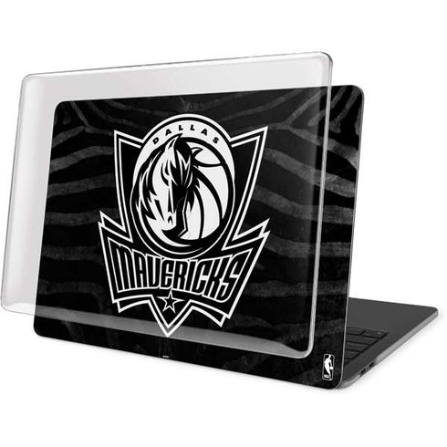 NBA Dallas Mavericks Black Animal Print MacBook Pro 16in (2019-20) Case plus Skin