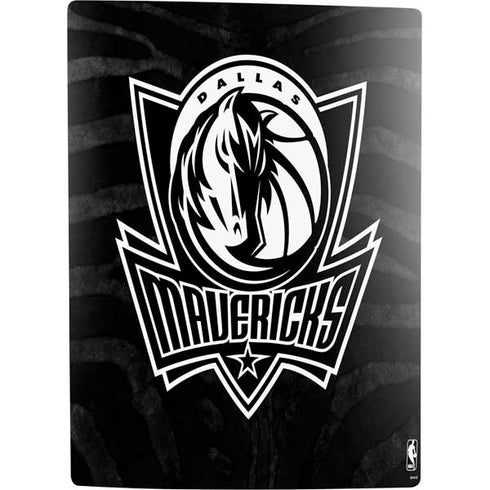 NBA Dallas Mavericks Black Animal Print PS5 Digital Edition Bundle Skin