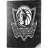 NBA Dallas Mavericks Black Animal Print PS5 Digital Edition Console Skin
