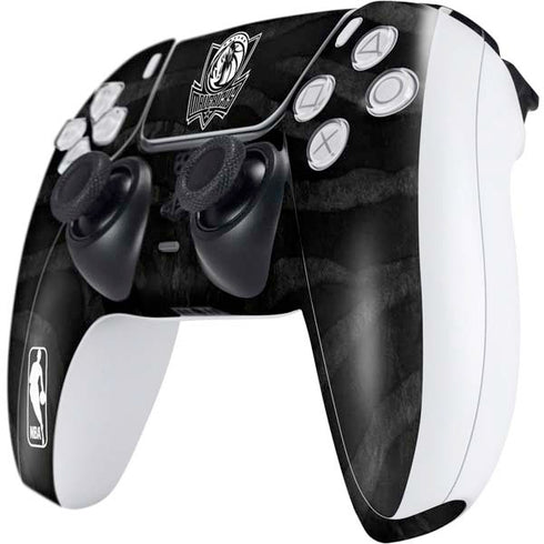 NBA Dallas Mavericks Black Animal Print PS5 Controller Skin