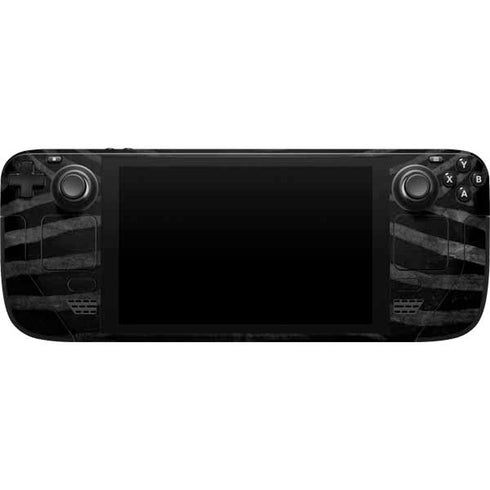 NBA Dallas Mavericks Black Animal Print Steam Deck Handheld Gaming Computer Skin