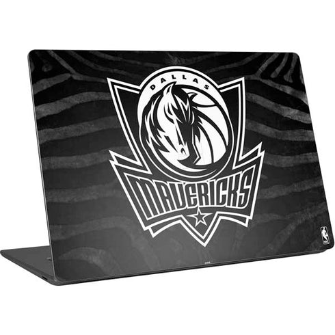 NBA Dallas Mavericks Black Animal Print Surface Laptop 4 15in Skin