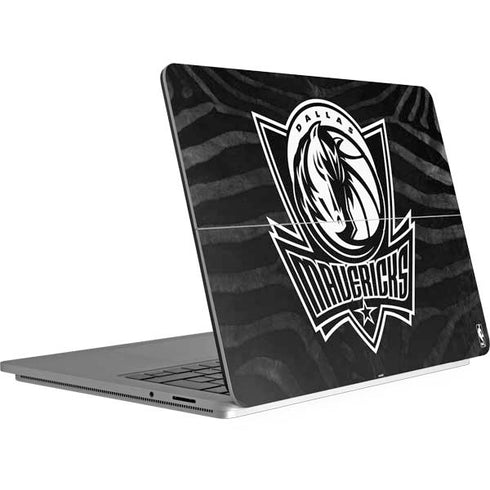 NBA Dallas Mavericks Black Animal Print Surface Laptop Studio Skin